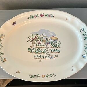 Apple Valley by Pfaltzgraff Oval Platter.